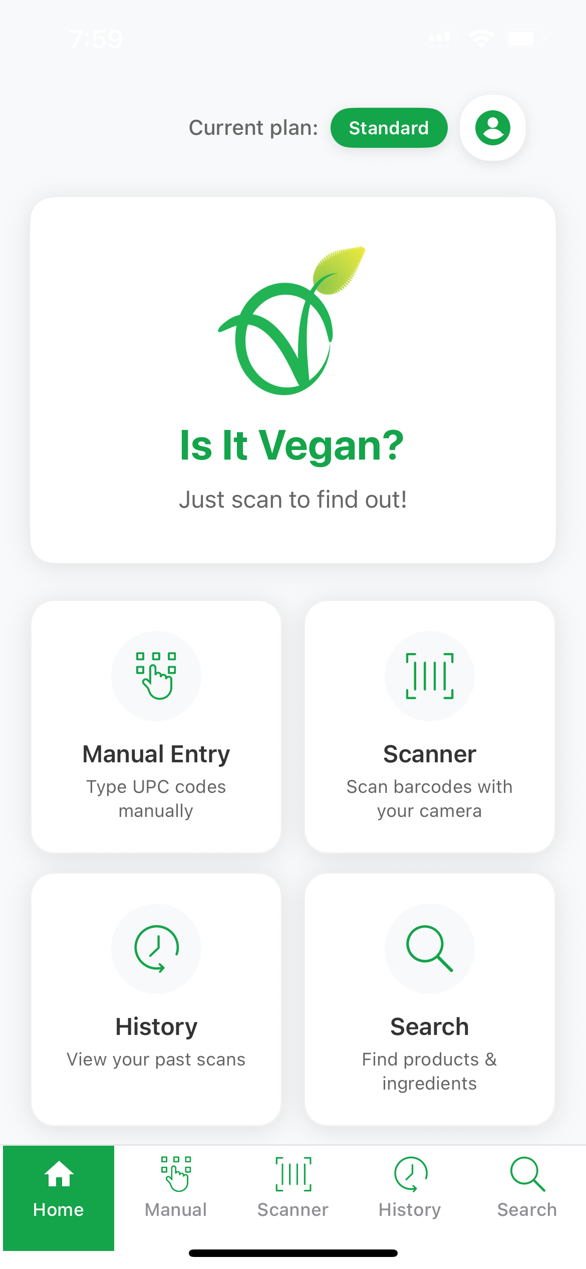 Is It Vegan App Screenshot